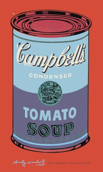 Kunstdruk Andy Warhol - Campbells Soup 60x100cm, Huis en Inrichting, Verzenden, Nieuw