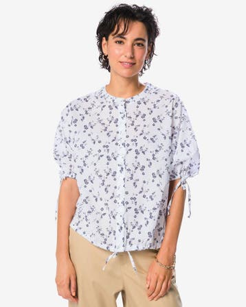 HEMA Damesblouse Sophie bloemen multi, Verzenden, Nieuw