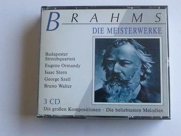Brahms - Die Meisterwerke (3 CD), Cd's en Dvd's, Cd's | Klassiek, Ophalen of Verzenden, Zo goed als nieuw