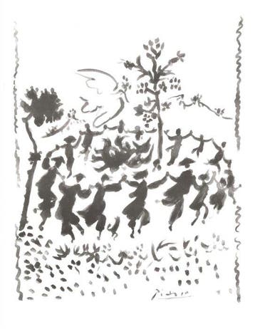 Pablo Picasso (1881-1973), after - Vive la Paix