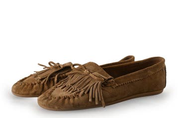 Manfield Loafers in maat 41 Cognac, Overige kleuren, Verzenden, Overige typen, Zo goed als nieuw