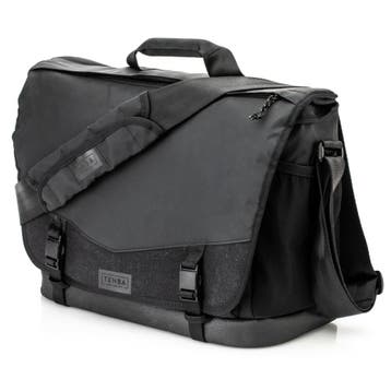 Tenba Messenger - DNA 16 DSLR - Black, Ophalen of Verzenden, Nieuw, Schoudertas, Overige merken