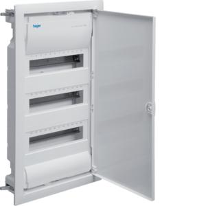 Hager Volta - Ledige installatiekast + deur - 3 x 12 modulen, Ophalen of Verzenden, Nieuw, Groepenkast