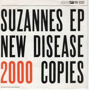 Suzannes - Suzannes EP New Disease (EP) (Vinylsingle), Nieuw in verpakking