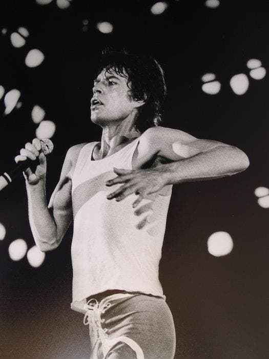 Peter Hankfield - Mick Jagger, Rolling Stones, Antiek en Kunst, Kunst | Designobjecten