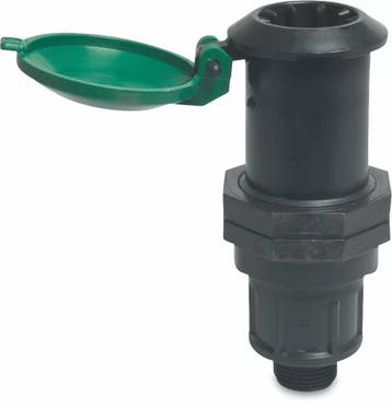 PP afsluitventiel waterstopcontact, 1 buitendraad, Verzenden, Nieuw