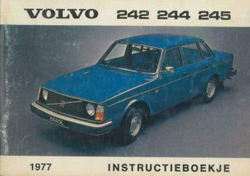 1977 Volvo 242 / 244 / 245 Instructieboekje Nederlandstalig, Verzenden
