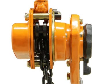 Rateltakel 1,5 ton met arm, Ophalen of Verzenden