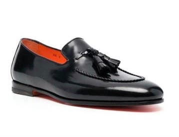 Santoni - Loafers - Maat: EU 42.5 - Nieuw in doos, Nieuw