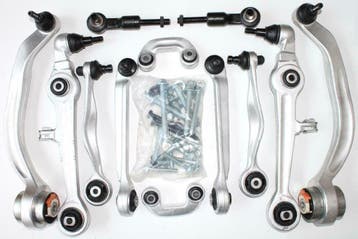 Complete 14-d draagarmset draagarmen voor Audi A8 4D 94-02, Auto-onderdelen, Ophalen of Verzenden, Nieuw, Audi