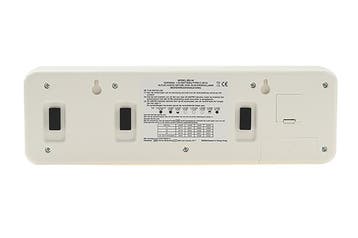 Kalenderklok analoog BQ-38 wit FR, Ophalen of Verzenden, Nieuw