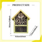 Houten Bijen- en Vlinderhuis – Hangend Insectenhotel Tuin