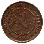 ½ Cent 1891-1901 Wilhelmina (1e type) ZFr, Verzenden