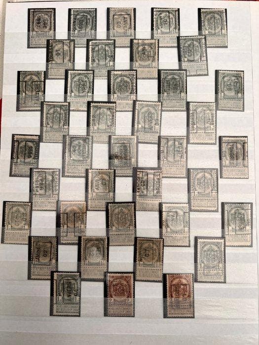 België 1890/1910 - België – Gespecialiseerd lot, Postzegels en Munten, Postzegels | Europa | België