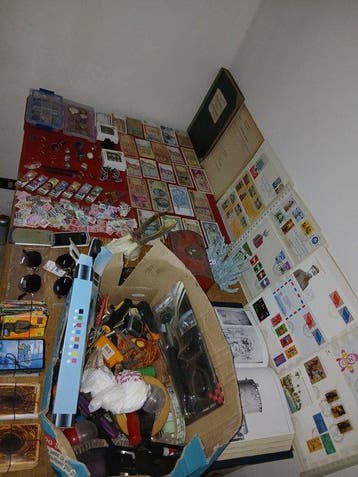 Wereld. Collection of coins and banknotes incl. replicas