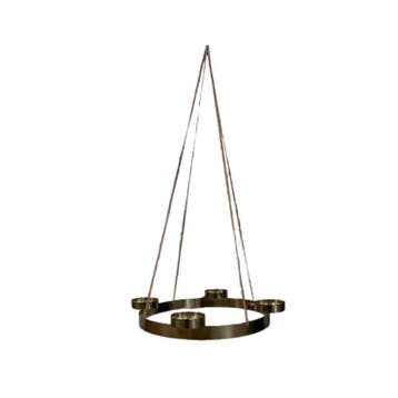 Nordal Candle Holder L, Gold, F/4 Candles - Kandelaar -, Nieuw, Ophalen of Verzenden, Metaal, Kandelaar