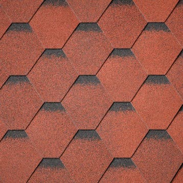 IKO shingle ArmourShield Plus Tile Red Ultra (20) - 2,00 m2, Ophalen of Verzenden, Nieuw