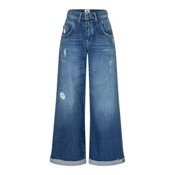 MAC • blauwe Nevada saloon jeans • 36, MAC, Verzenden, Nieuw, Blauw