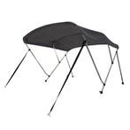Navishade Biminitop 3 Boog 117cm Antraciet Doek-Breedte 200, Ophalen of Verzenden, Nieuw