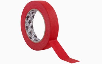 Indasa mte-red afplaktape Masking tape plakband 100°C Hi-tem, Ophalen of Verzenden, Nieuw