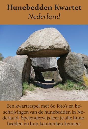 Hunebed Kwartet Nederland | Hendrik Gommer | Nieuw, Ophalen of Verzenden, Nieuw, Hendrik Gommer