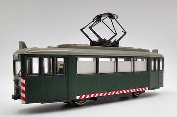 Kato N - 14617 - Modeltram (1) - Düwag KSW Werkwagen – Groen, Nieuw