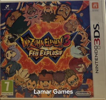 Inazuma Eleven 3 Bomb Blast (Nintendo 3DS tweedehans game), Spelcomputers en Games, Games | Nintendo 2DS en 3DS, Ophalen of Verzenden