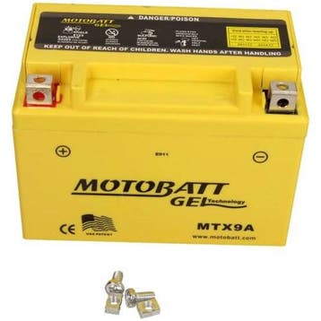 Motobatt Gel Accu Mtx9A 12V 9Ah 140A 151X88X105, Verzenden, Nieuw