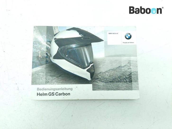 Instructie Boek Universeel BMW Helmet GS Carbon (8549878), Motoren, Onderdelen | Overige, Gebruikt, Verzenden