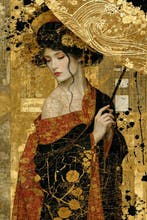 ONIINK - ART - Geisha & Kinstugi Eclats d’Empire - Solstice