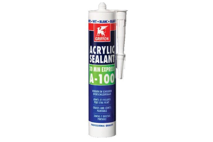 Griffon acrylic sealant a 100 1 stuk, 300 ml, wit, koker, Doe-het-zelf en Verbouw, Isolatie en Afdichting, Nieuw, Verzenden