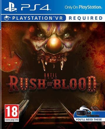 Until Dawn: Rush of Blood (PSVR Only) PS4 Morgen in huis!, Spelcomputers en Games, Games | Sony PlayStation 4, 1 speler, Ophalen of Verzenden
