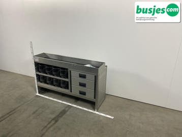 Aluca bedrijfswageninrichting 1255x420x750mm (2955), Auto diversen, Overige Auto diversen, Ophalen of Verzenden