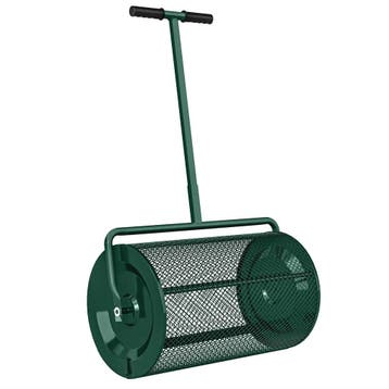 Compoststrooier 75L 61x40cm Meststrooier Gazon Tuin Met T-ha, Verzenden
