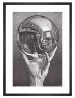 M.C. Escher - “Hand with Sphere”. Gedateerd en gesigneerd in