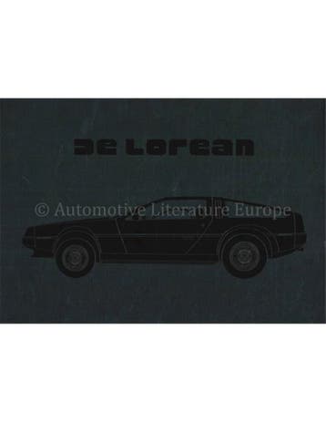 1981 DELOREAN DMC-12 BROCHURE ENGELS, Nieuw, Author