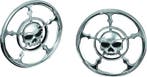 Kuryakyn Zombie Speaker Grills Chrome, Ophalen of Verzenden, Nieuw