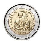 San Marino 2 Euro Vasari 2011, Postzegels en Munten, Munten | Europa | Euromunten, Verzenden