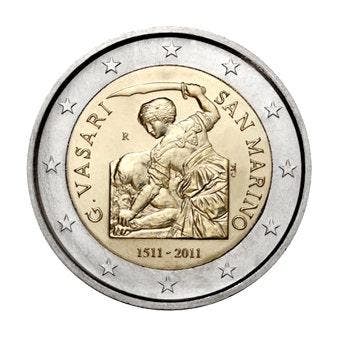 San Marino 2 Euro Vasari 2011, Verzenden