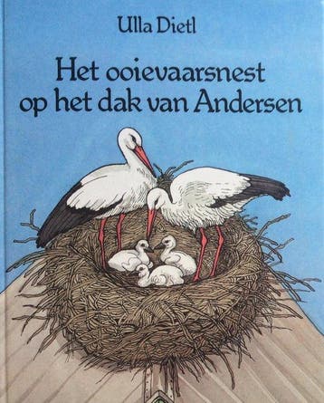 Het ooievaarsnest op het dak van Andersen 9789003990457, Zo goed als nieuw