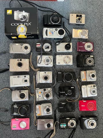 Gezocht: Compact Camera’s – Sony, Canon, Nikon, Panasonic, Gebruikt, Compact