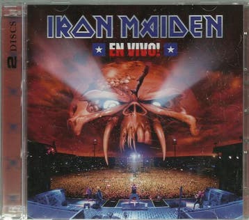 cd - Iron Maiden - En Vivo!, Verzenden, Zo goed als nieuw