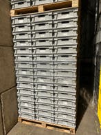 stevige gebruikte kratten grijs 600x400x140 mm stapelbakken, Gebruikt, 40 tot 60 cm, 50 tot 75 cm, Minder dan 35 cm