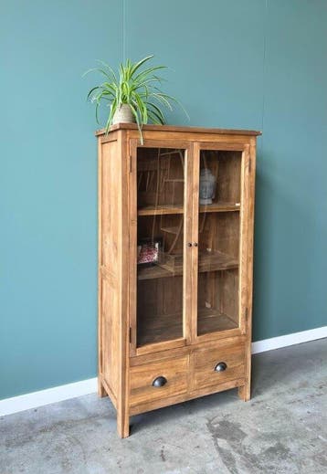 Mini buffetkast teak, Huis en Inrichting, Ophalen of Verzenden, Nieuw, Teakhout