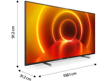 PHILIPS 70PUS8105/12 - SMART-TV 70 inch - 4K HDR Ambilight -, Audio, Tv en Foto, Verzenden, Nieuw, Philips