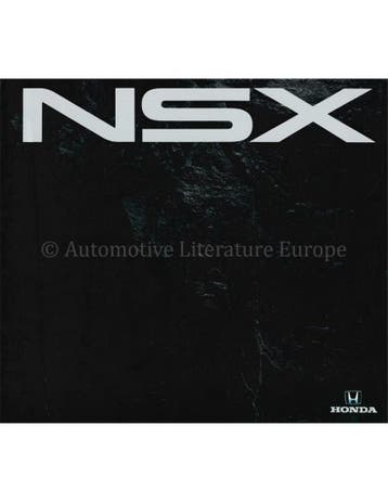 1992 HONDA NSX BROCHURE ENGELS, Boeken, Nieuw, Honda, Author