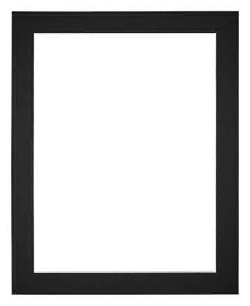 Passe-Partout 20x25 cm - Fotomaat 9x13 cm - Zwart - Voor, Verzenden, Nieuw