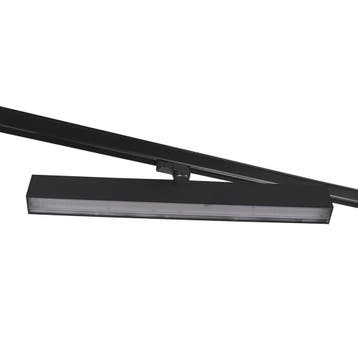 LED TL Easy Focus Wall 600mm Zwart - 3-fase - 4000k