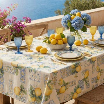 AA095 - Gobelin tafelkleed Mediterranea – Citroenen en