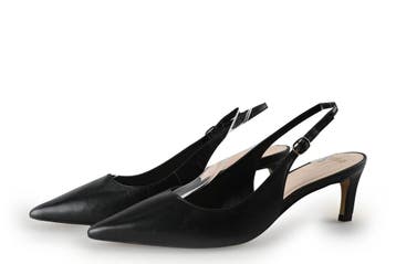 Manfield Slingbacks in maat 38 Zwart, Kleding | Dames, Verzenden, Zwart, Zo goed als nieuw, Manfield
